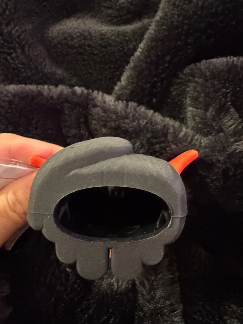 Bath & Body Works Black Pocketbac Cat Halloween LED Keychain Pumpkin Light
